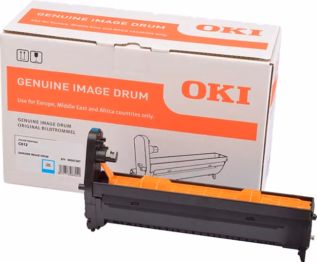 ORIGINAL OKI Tamburo ciano 46507307 C612 ~30000 Seiten
