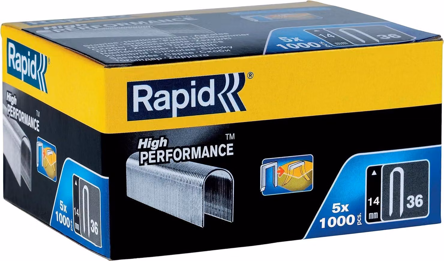 Staples Rapid 36/14, 5000 pcs.