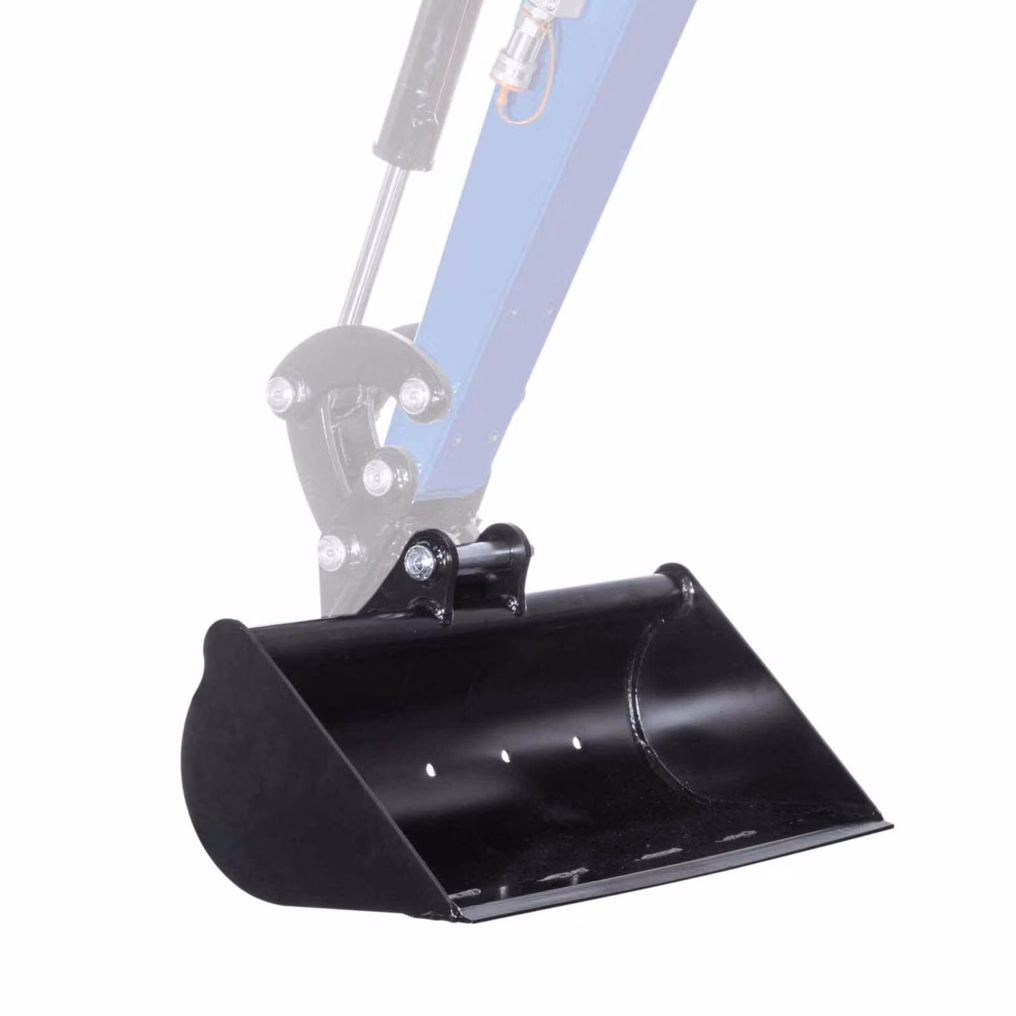 Pala per scavi inclinati Scheppach da 70 cm per mini-escavatori EXC1400 | Montaggio semplice | Stabile e resistente | Larghezza 700 mm