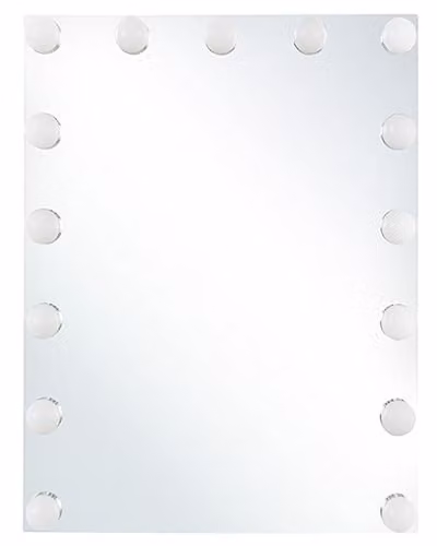 Beliani Specchio a LED da parete 40 x 50 cm