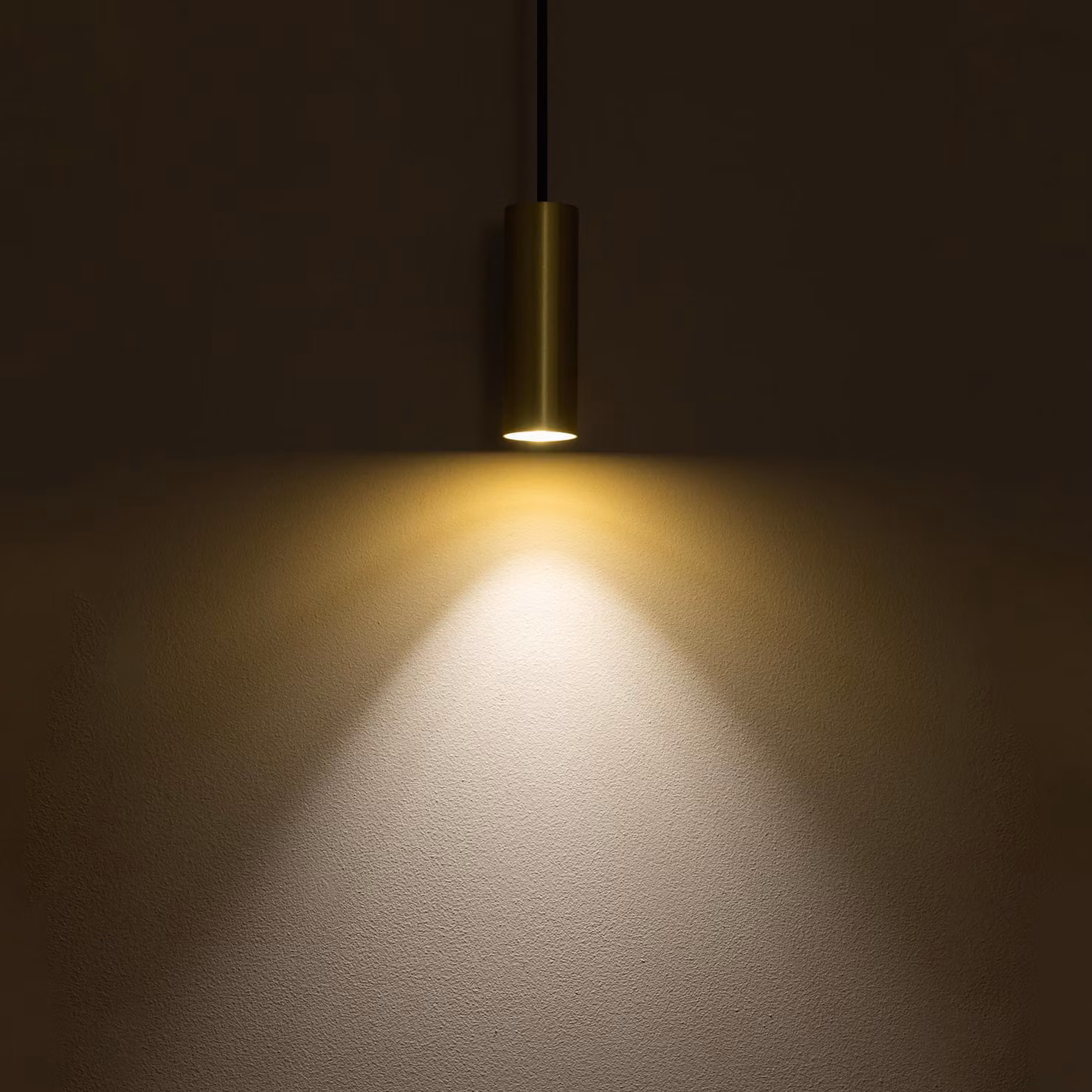 Lampada a sospensione FOURTY ottone-oro 1xGU10x10W metallo dim.: 133x4x4 cm IP20 Nowodvorski Lighting
