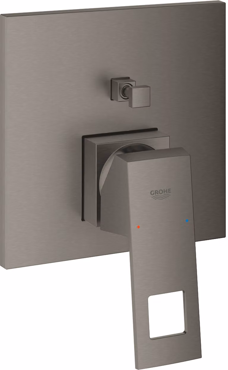 Grohe Eurocube Mitigeur monocommandé pour bain, montage encastré, inverseur automatique, 24062AL0, 24062AL0