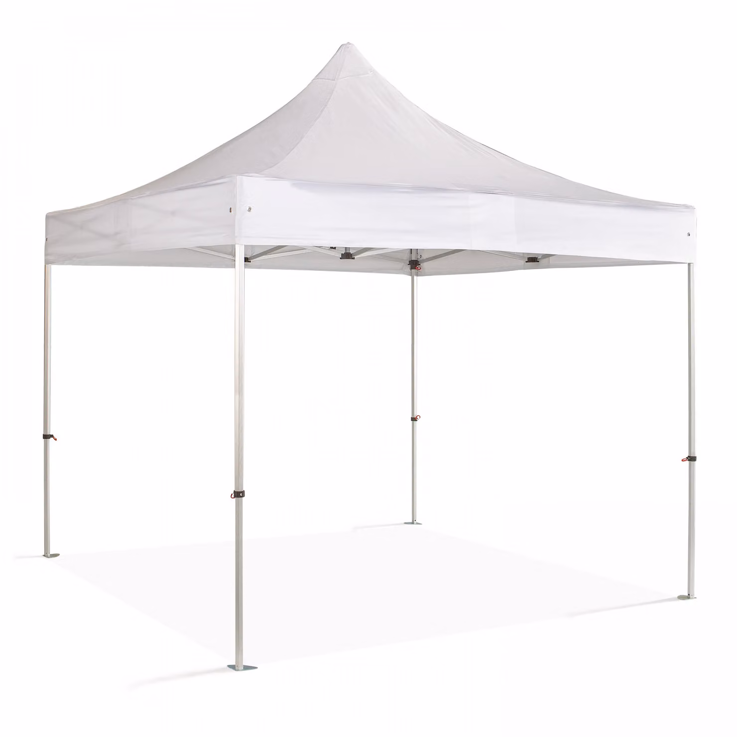 Tendone pieghevole in alluminio 4x4m bianco - Oviala PRO 40