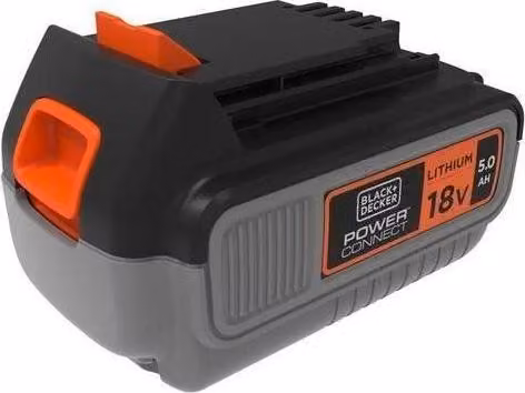 Batteria 18 V 5 Ah, BLACK+DECKER BL5018-XJ, Power Connect, litio, nero