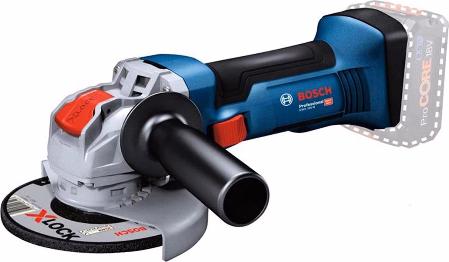 BOSCH 06019J7001 BOSCH GWX 18V-8 Professional Akku-Winkelschleifer 18,0 V, ohne Akku