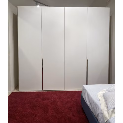 Armadio Manhattan ad anta battente e maniglia incassata Pianca Outlet