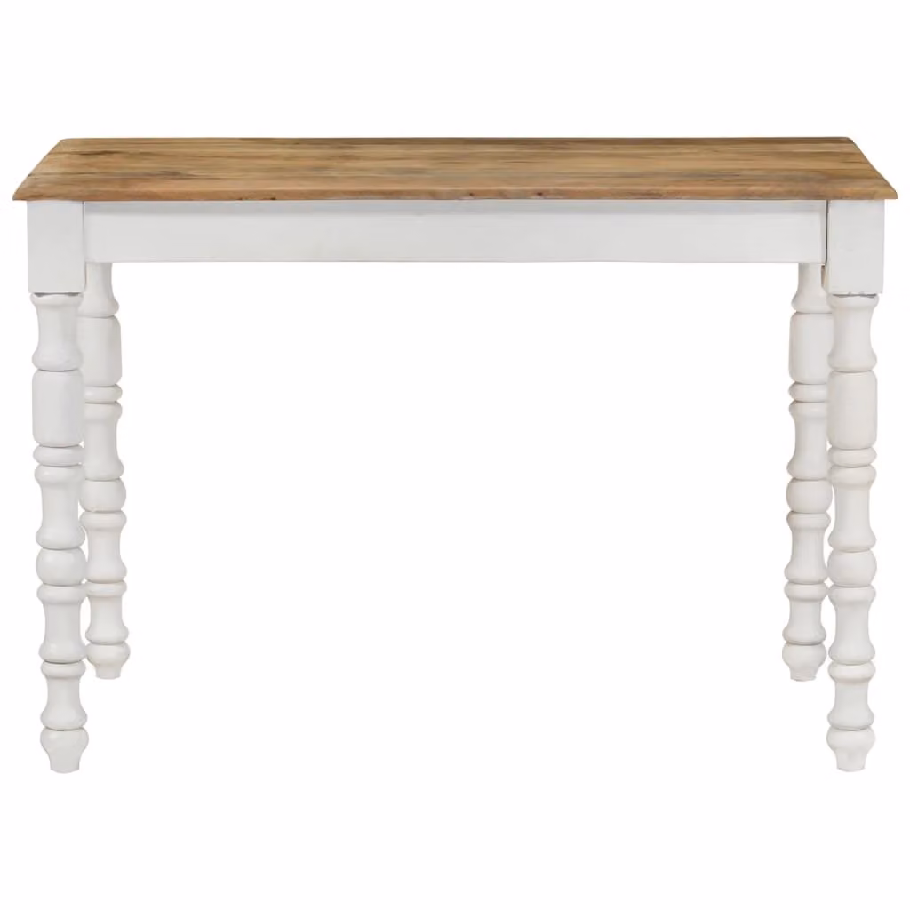 Tavolo da Pranzo 110x60x75 cm in Legno Massello di Mango