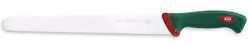 Coltello da affettare prosciutto Coltellerie Sanelli Professional in acciaio inox verde e cromo, lama 32 cm