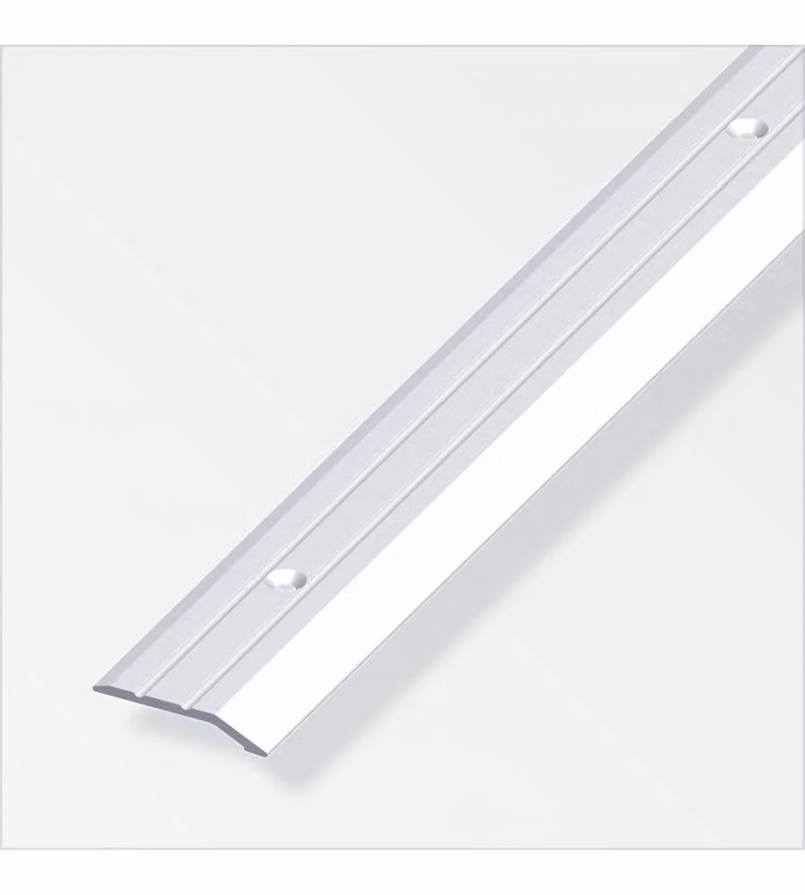 Profilo Chiusura 30X5 Alluminio Argento 1 Metro