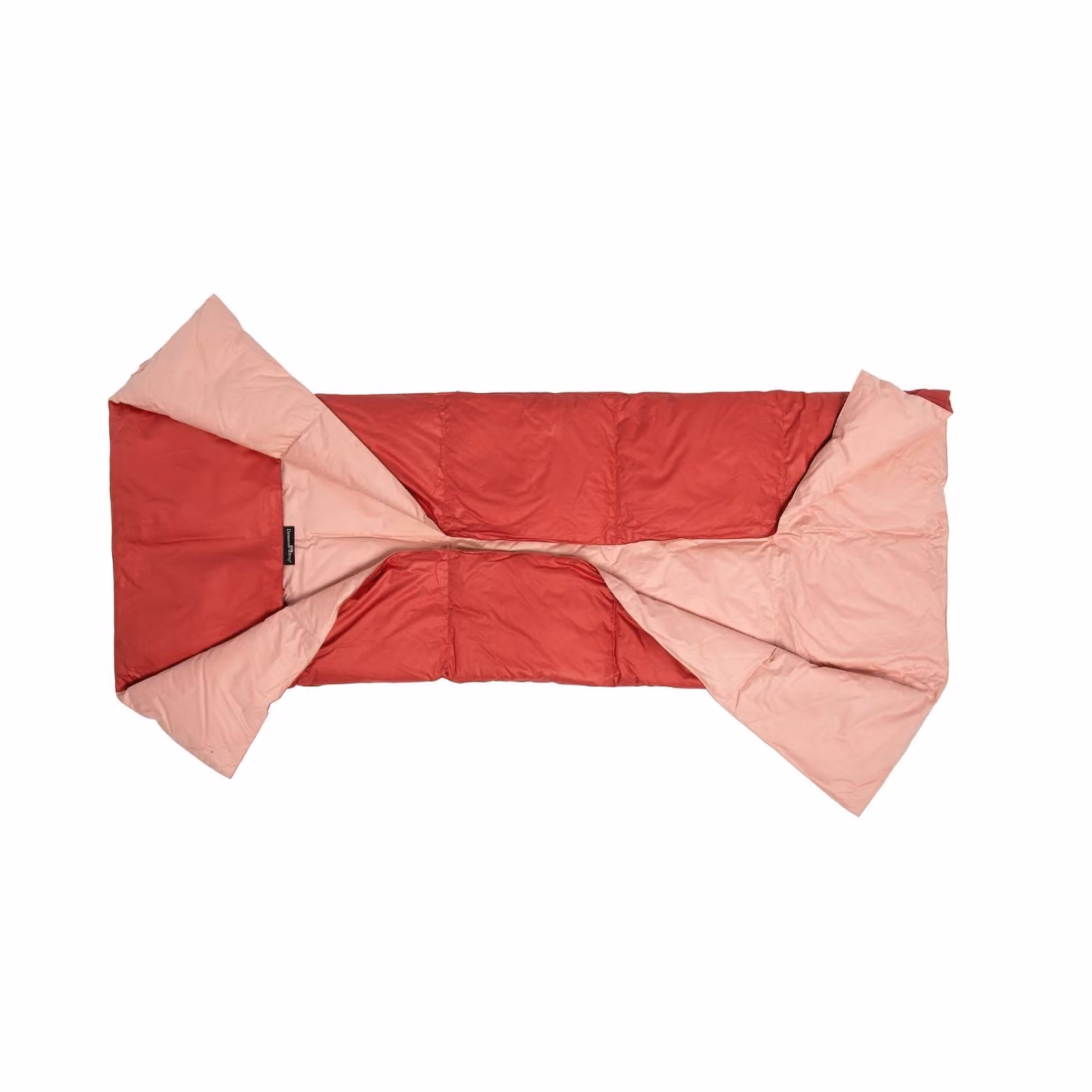 Trapuntino Mio Romantica DaunenStep in piuma e cotone, Rosso/Rosa, 160 x 200 cm – 2