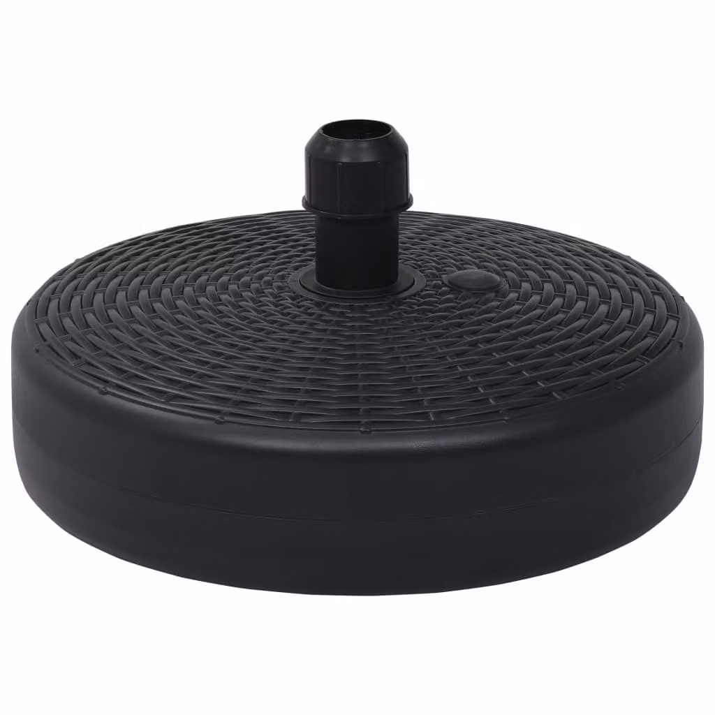 Maison Exclusive - Supporto per ombrellone sabbia/acqua 24 L nero