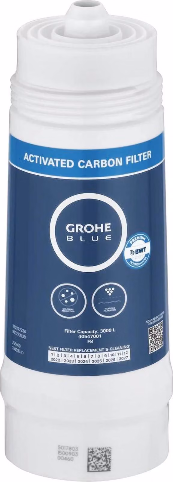 Filtro a carbone attivo Grohe Blue 40547_1, 1 pz.
