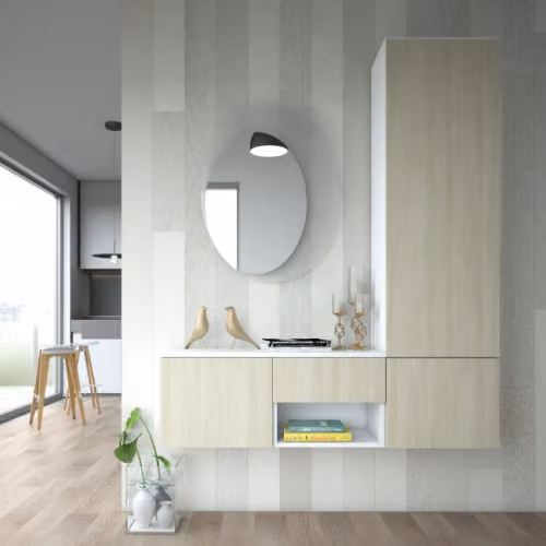 Mobile ingresso con guardaroba sospeso chiuso Home H07 Maconi