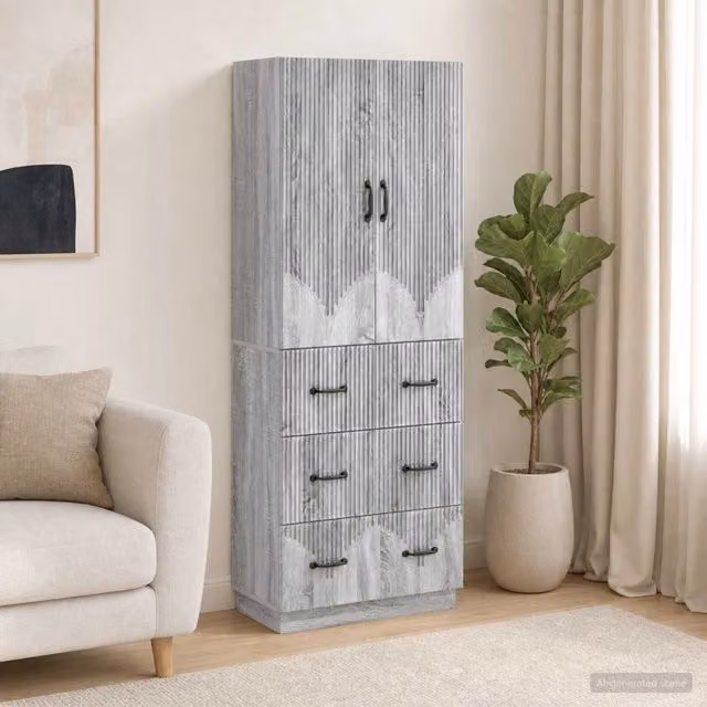Set di armadi 2 pz 66 x 34,5 x 87 cm Legno ingegnerizzato 3416805