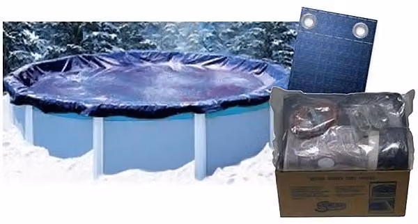 Copertura invernale ovale 3,65x7,31m per piscine fuori terra Swimline 0330011 5
