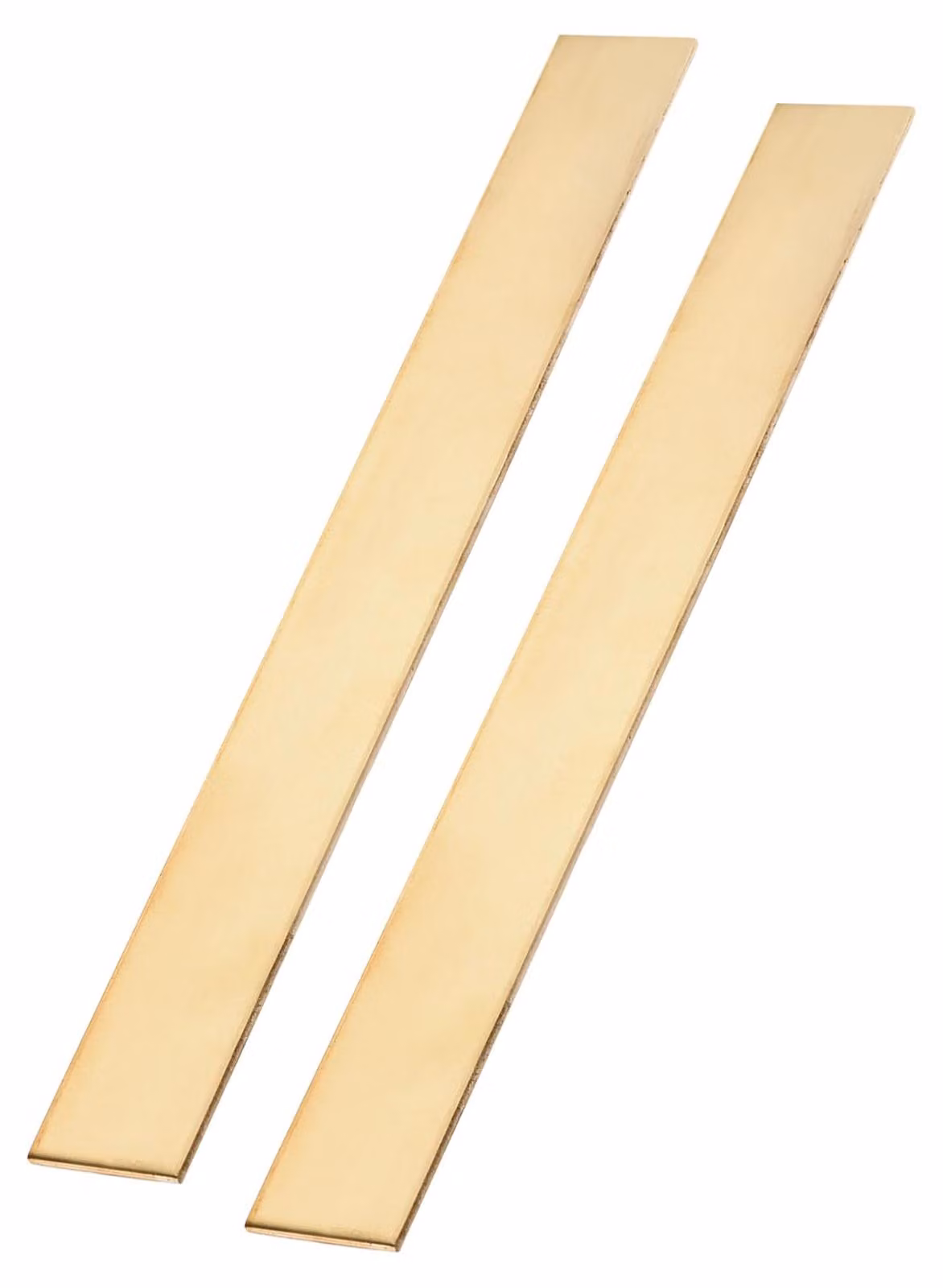 Barre di ottone piatte H62, 2 pezzi, dimensioni 3x32x305 mm, per progetti fai-da-te e artigianato
