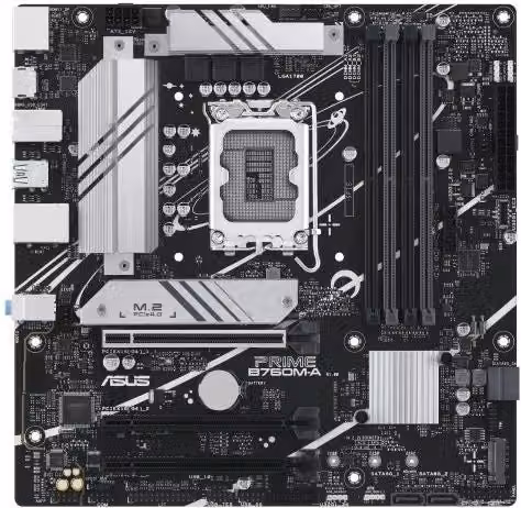 Scheda madre Asus Prime B760M-A CSM Intel B760 LGA 1700 Micro ATX DDR5 Nero – 1