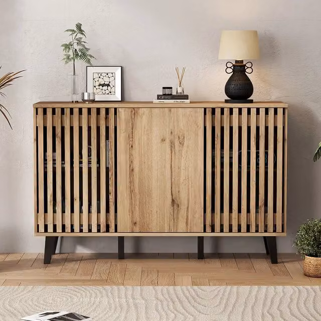 Mobile contenitore - Xylo - 150x40x95cm 3 porte/6 scomparti