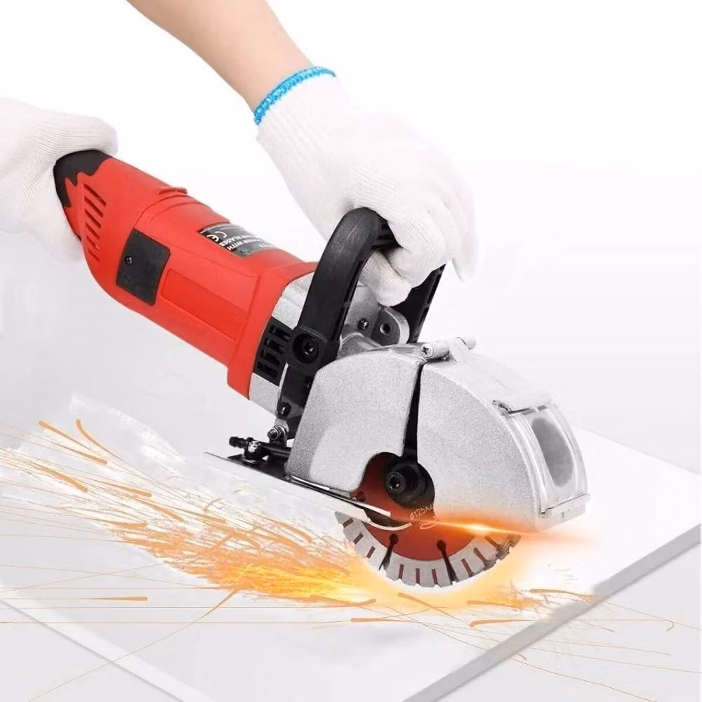 Tracciatrice Scanalatrice a Disco Trade Shop con 5 Dischi, Potenza 2800W e Pompa per Acqua – 2