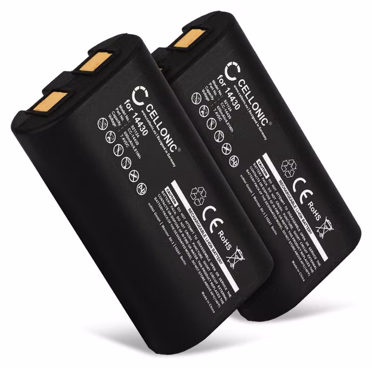 CELLONIC 2x Batteria compatibile con Dymo LabelManager 280, 260P, 14430