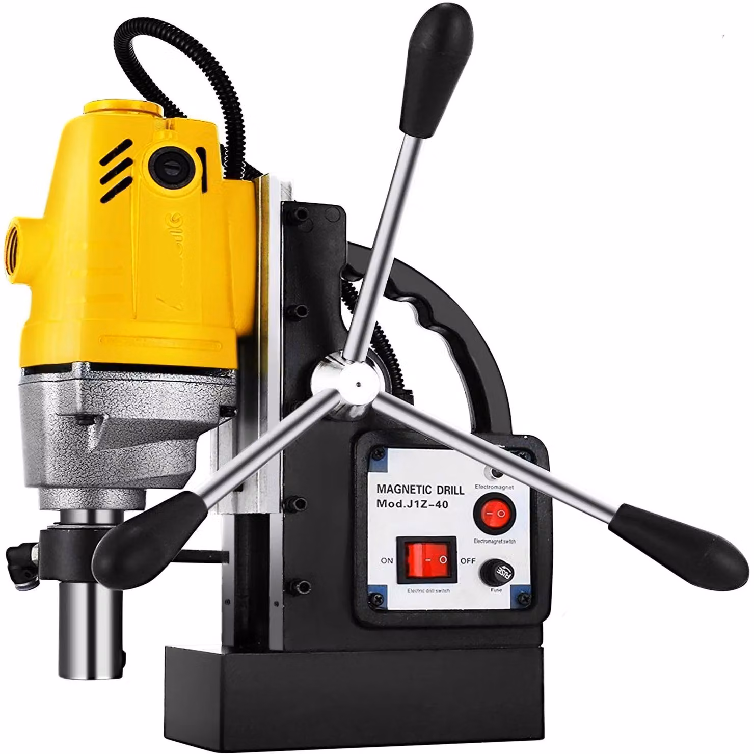 Trapano magnetico - Trapano per metalli - Trapano a nucleo - Trapano industriale - Motore da 1100 Watt