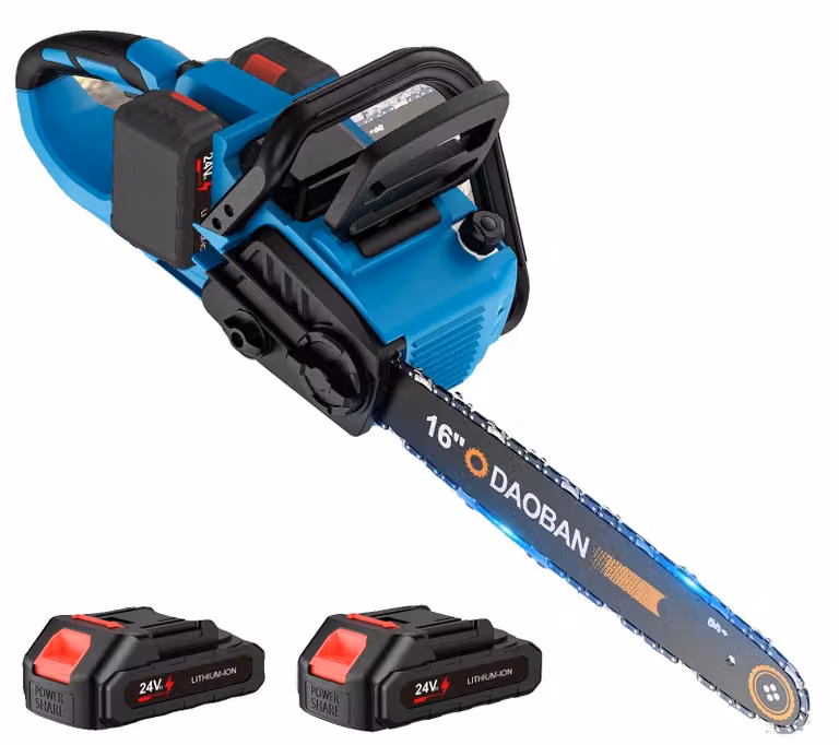 Motosega elettrica, barra da 16 pollici, lubrificazione automatica, pacchetto standard