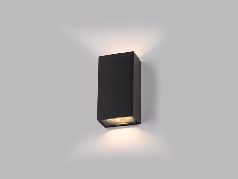 LED2 5100434D Lampada da esterno BLOCK, DALI/PUSH DIM 6W 3000K antracite