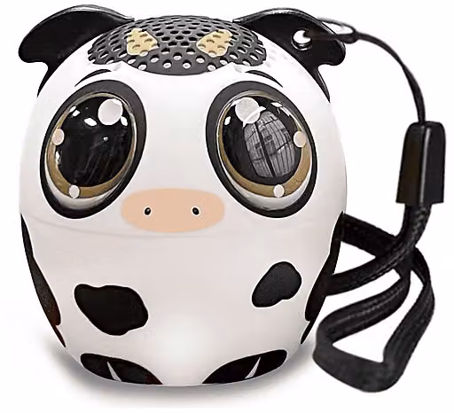 Mini Speaker Wireless Bluetooth Bontempi Mucca Bianco