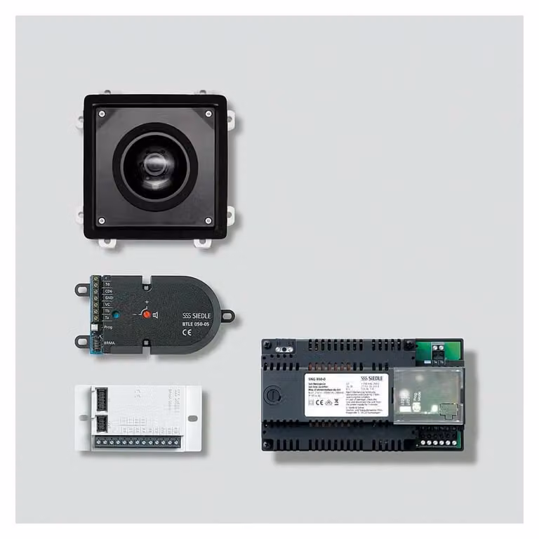 SIEDLE & SÖHNE Siedle EB-Kit Video Basis KIT EV 053-0 per vani citofonici Costruzioni di porte ecc.