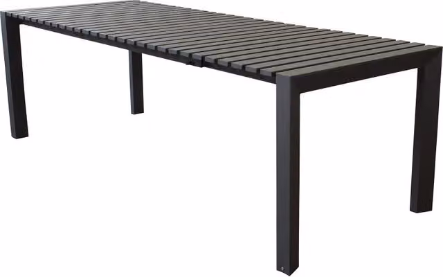 Tavolo da giardino allungabile in alluminio 182/237x90 cm - THALIA