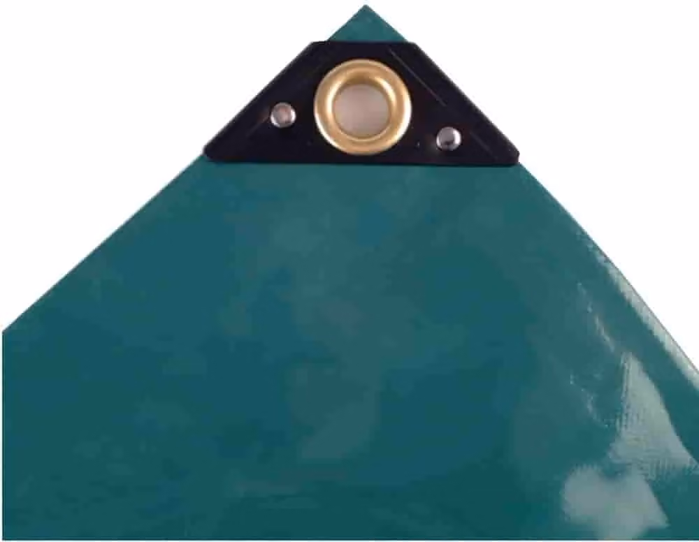 telone verde 650 g/m² in PVC 2,5 x 6 m (15m²)
