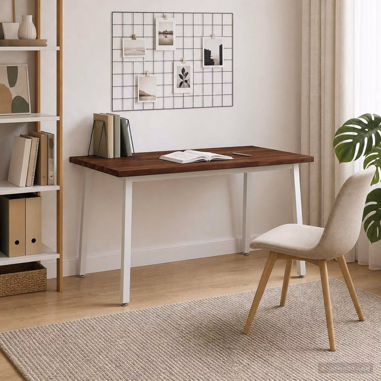 vidaXL Tavolo da pranzo quadrato 140 x 80 x 75 cm