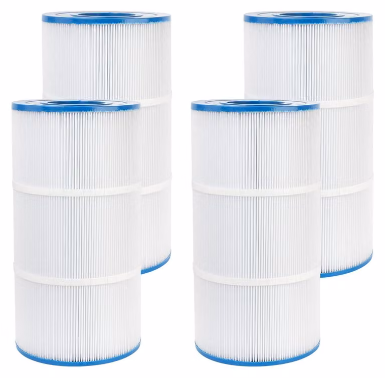 Omgoods - Set di 4 cartucce filtranti di ricambio per piscine