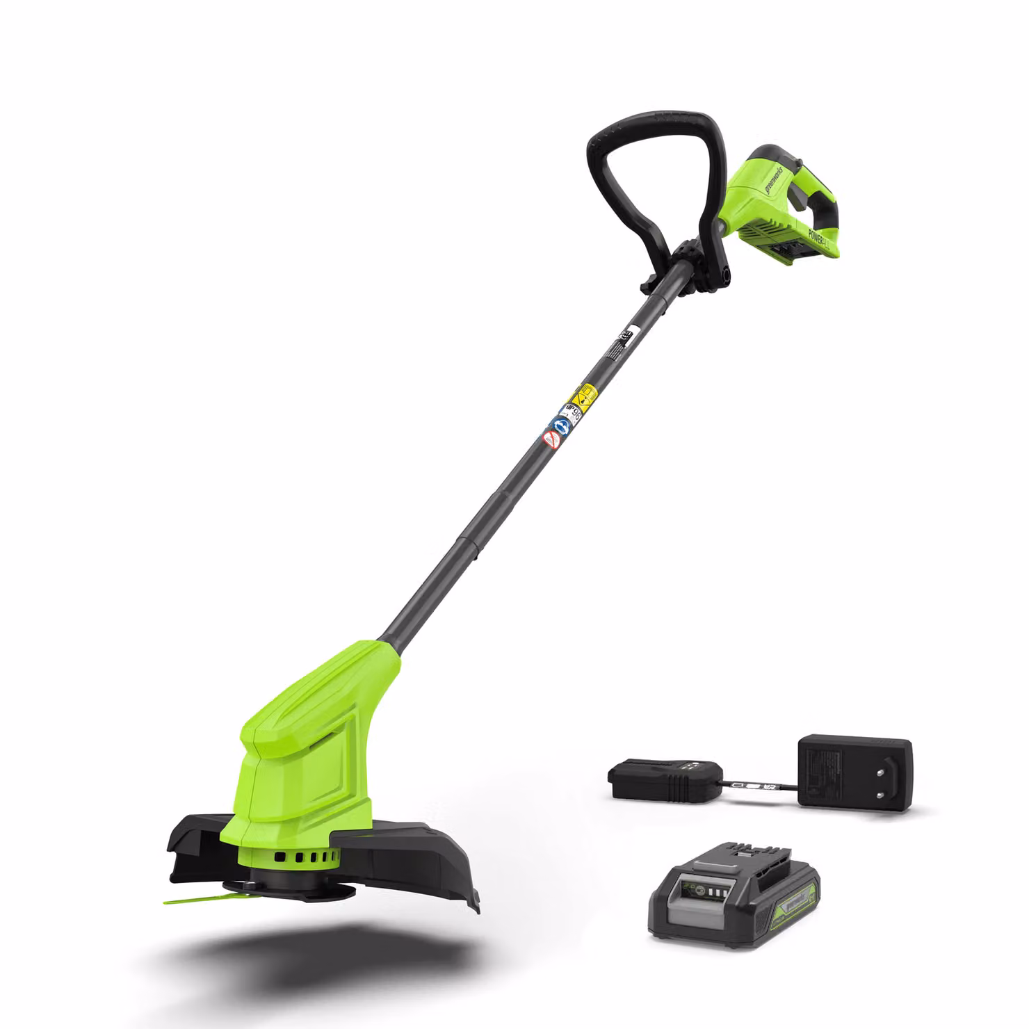 Greenworks POWERALL 24V Tagliabordi 25cm Gen. II - Batteria 2Ah
