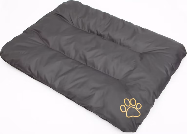 Cuscino per cani Materasso per cani Posto letto per cani Letto per animali domestici Cuscino per cani Letto per gatti - Eco - 100 x 70 cm [Taglia: XL] - Grigio