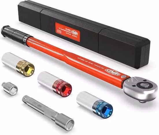 Chiave dinamometrica da 1/2" 125 mm 30-210 Nm per auto e moto