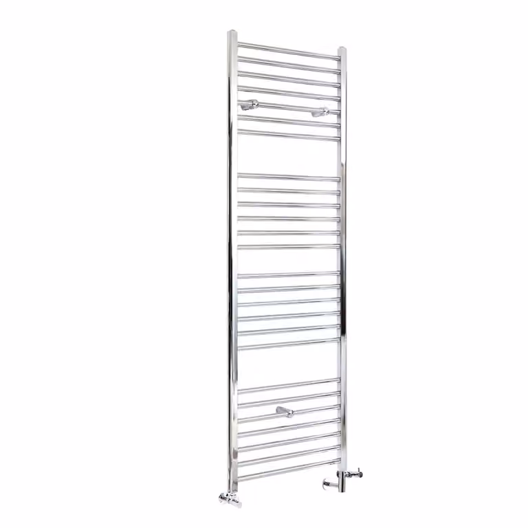 Scaldasalviette Misto Piatto - Termoarredo Bagno Cromato - 1800 x 500mm - 480W - Kent