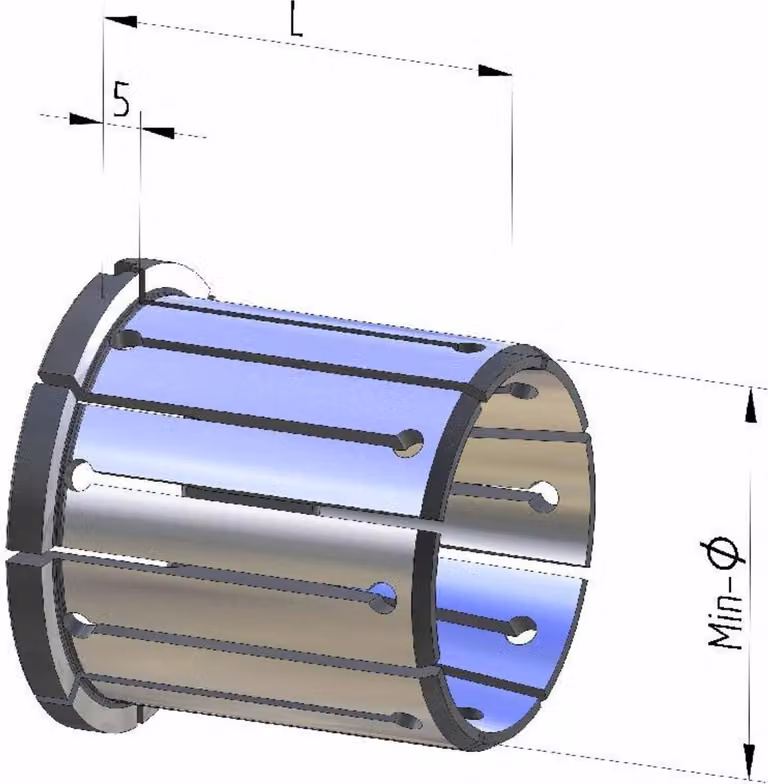 RÖHM manica R KFR-00 GL 32, D:15,7