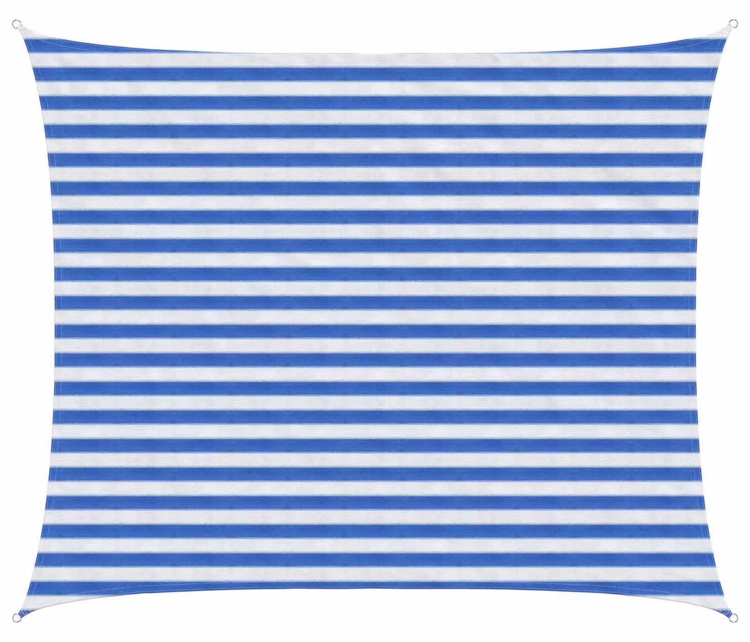 Telo Ombra Blu e Bianco 2,5 x 3 m HDPE