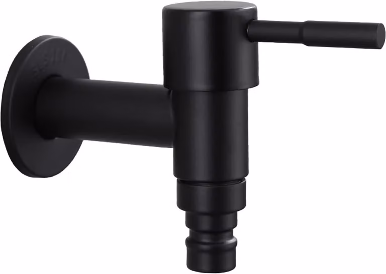 Rubinetto per acqua fredda in acciaio inossidabile 304, resistente alla corrosione, monocomando, adatto per cucina e giardino
