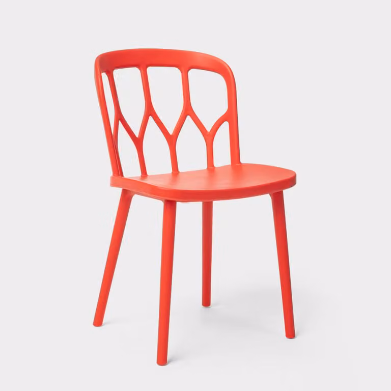 Sedie di design moderno per cucina, bar e giardino in polipropilene Alchemy Flow - Rosso