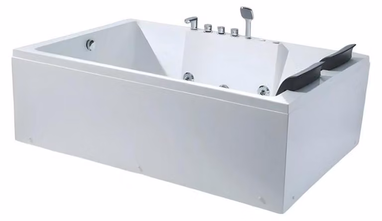 Wanne Wellnesswanne Bad Badewanne Whirlpool Luxuswanne Massagewanne 180x120 cm