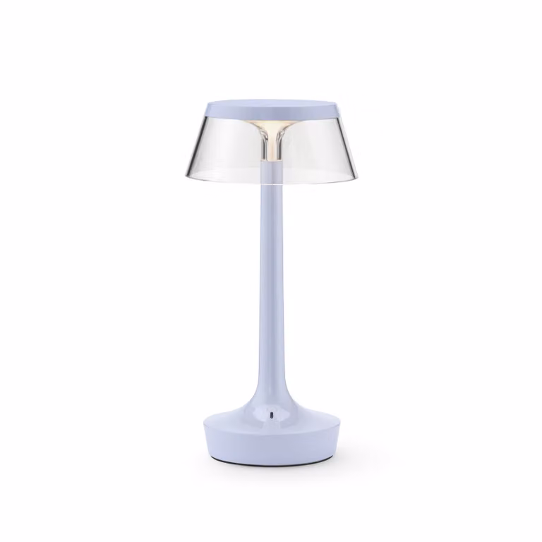 Flos - Bon Jour Unplugged - Lampade portatili - Fade Blue