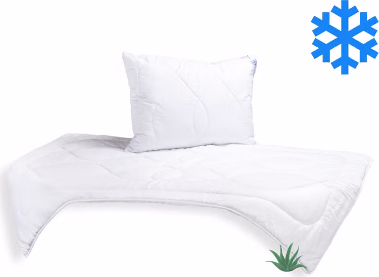 SET Coperta Aloe Vera 140x200 cm invernale 1300 g + Cuscino UNICO® Aloe Vera 70x90 cm 900 g