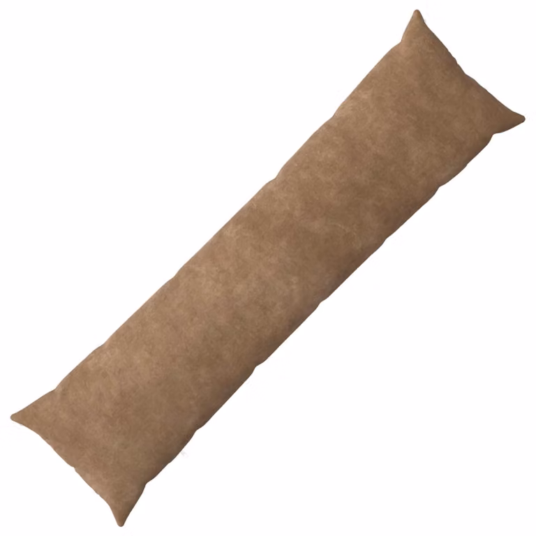 Federa HEERLEN vidaXL Tortora in microfibra, L: 145 cm, P: 40 cm
