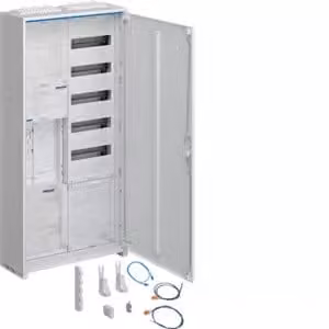 Armadio completo 1ZP/RES/VF-5rh/APZ - Armadio di misura attrezzato IP44 1100x550mm ZB32SET15LS