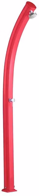 Doccia solare da giardino JOLLY CURVA 25 LITRI, in alluminio - Doccia Solare Da Giardino Jolly Curva 25 Litri, In Alluminio Colore Blu Colore: Rosso