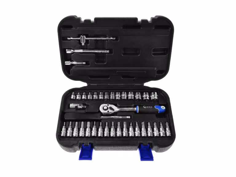 GEKO Set di attrezzi per giunti da 1/4", 38 pezzi, modello G10152