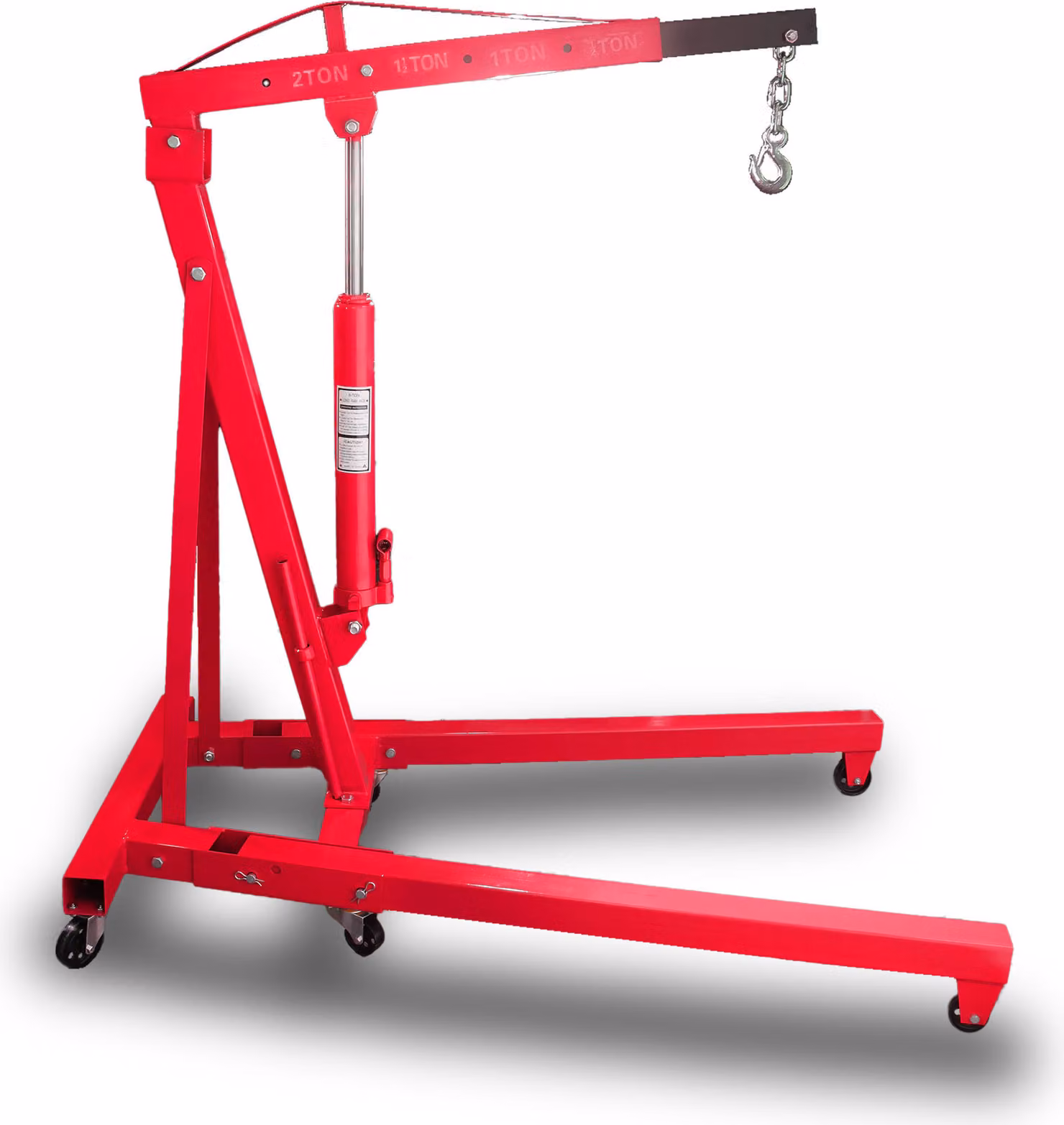Gru per officina Bituxx rosso 2000kg MS-19521