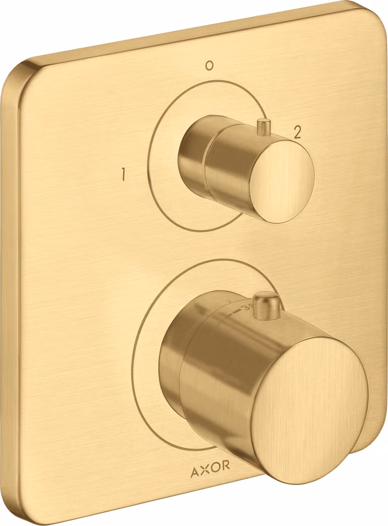 hansgrohe AXOR Citterio M thermostat encastré avec vanne d'arrêt/changeur, 34725250, 34725250